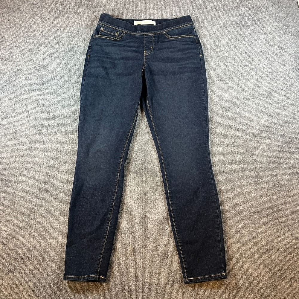 Levi's Strauss Signature Totally Shaping‎ Pull On Skinny Jeans Womens 28x28 Blue